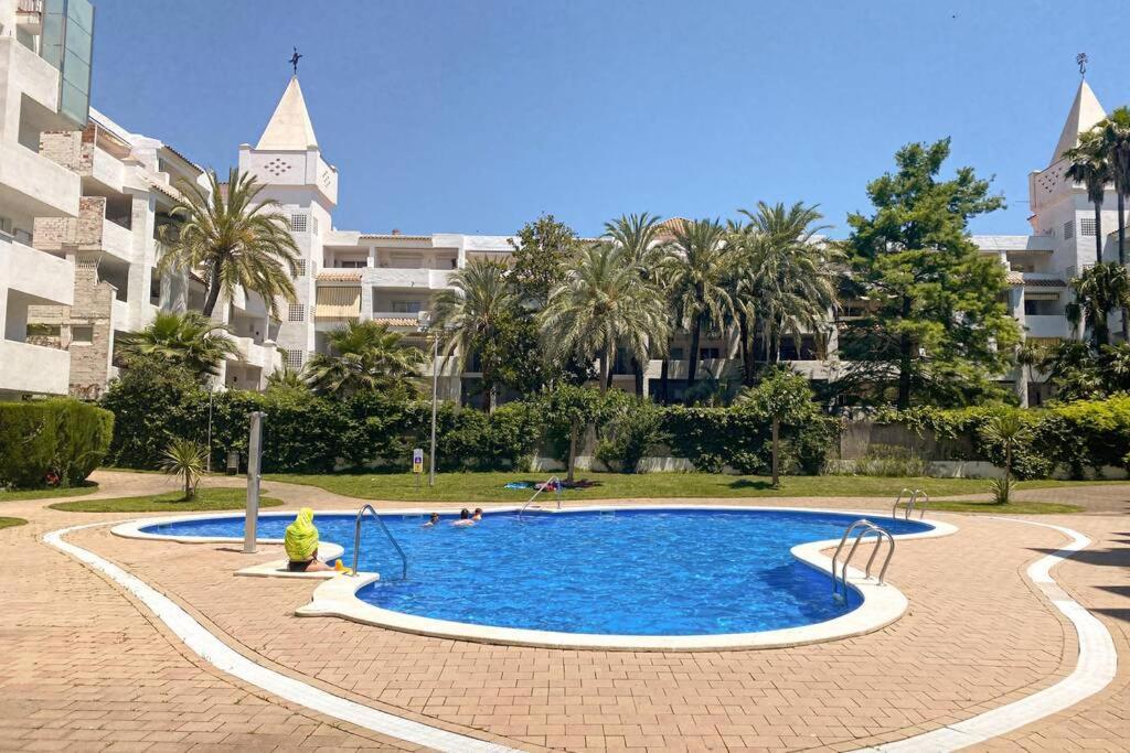 Blue Marina - Terraza, Piscina Y Wifi Gratis Roses Exterior foto